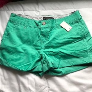 Teal Aeropostale Jean Shorts